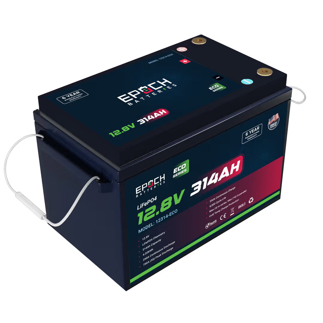 Epoch 12V 314Ah (4.02kWh) - Eco Series LiFePO4 Battery