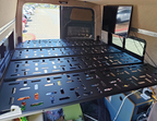 SPRINTER VAN PLATFORM 4-PANEL ALL ALUMINUM BED SYSTEM
