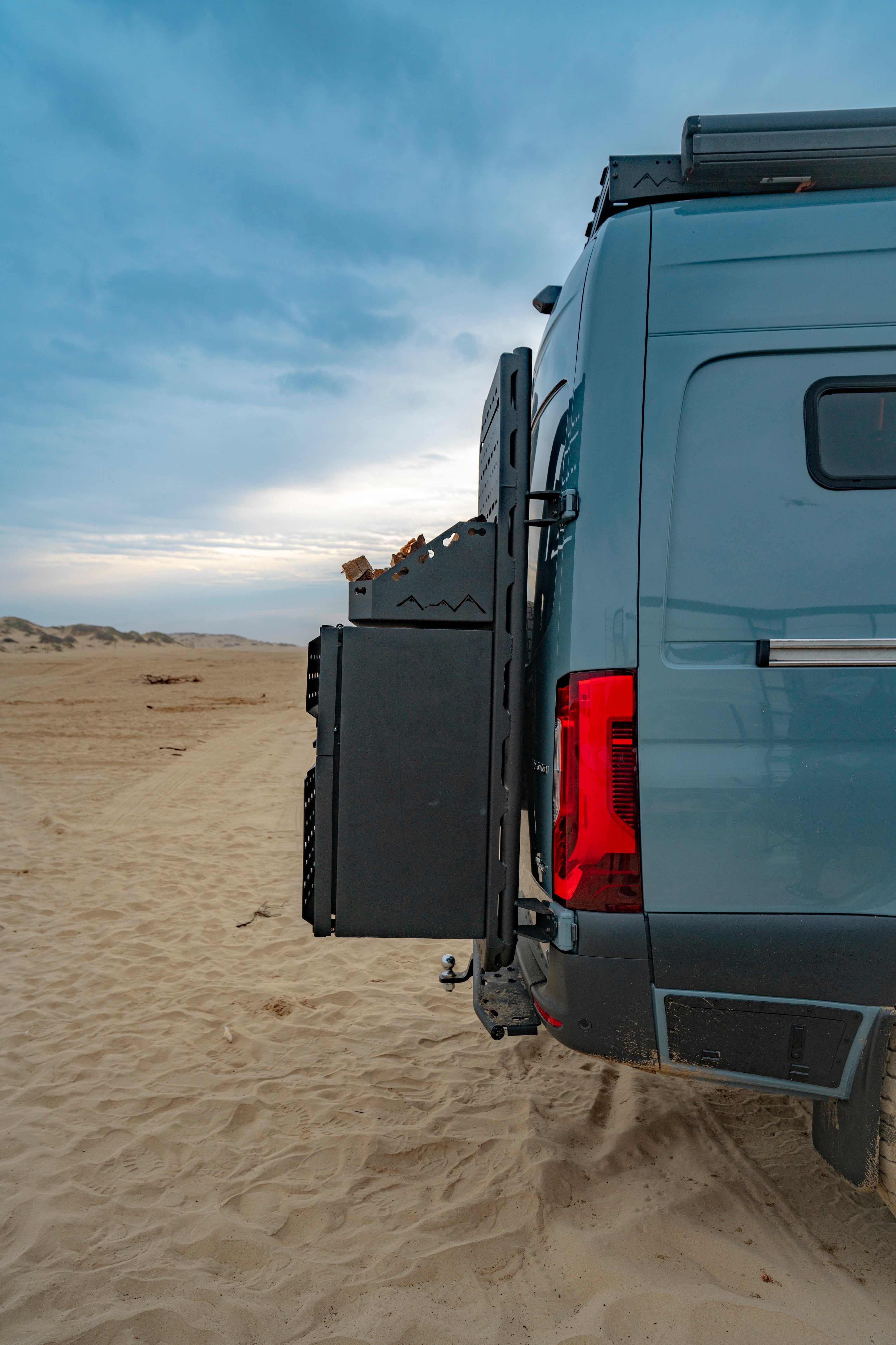 Sprinter Van Rocker Locker Box 144"